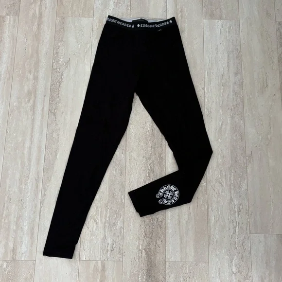 Chrome Hearts | Pants & Jumpsuits | Black Chrome Hearts Leggings